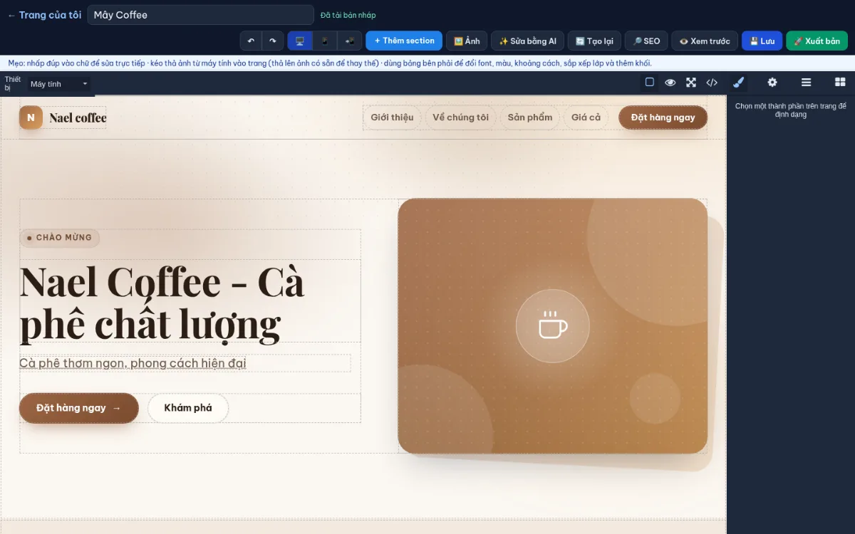 Trình chỉnh sửa trên máy tính